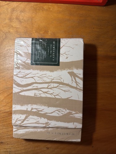 Mcsweeney quarterly - mcsweeney’s,