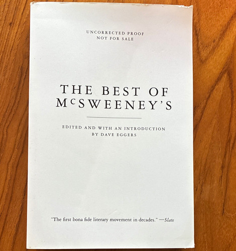Dave eggers the best - the, of